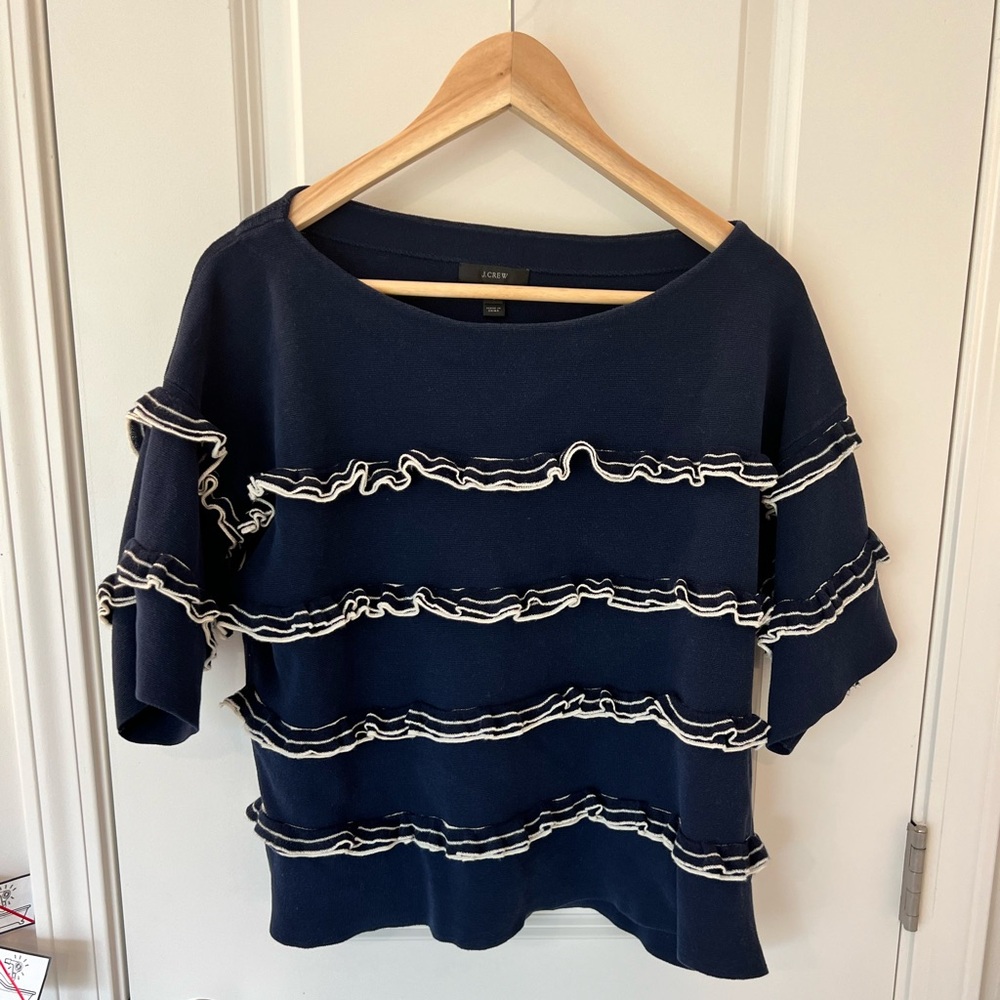 J. Crew Ruffled Top